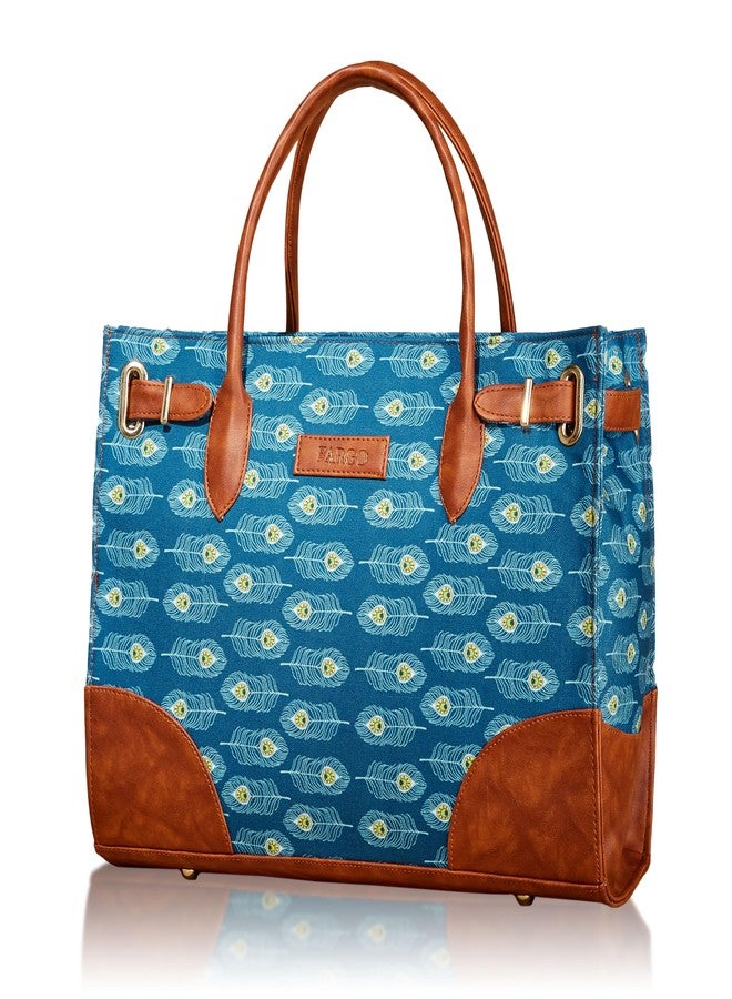 Fargo PU Canvas Women's Stylish Handbag (Multicolor1) - Image 1